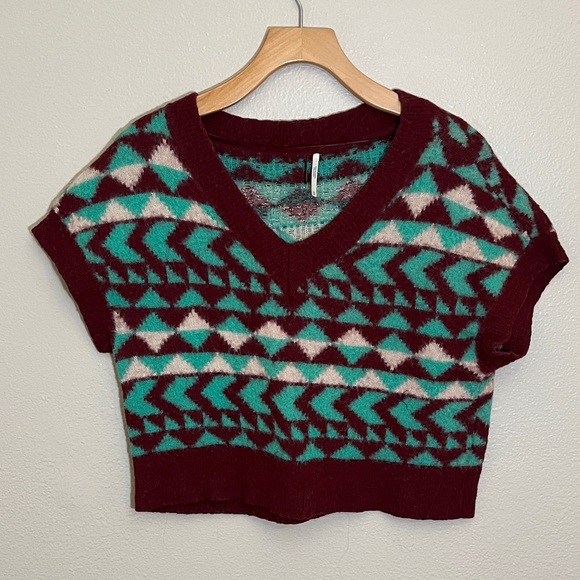 Free People Sweaters - Free People V-Neck Sweater Vest